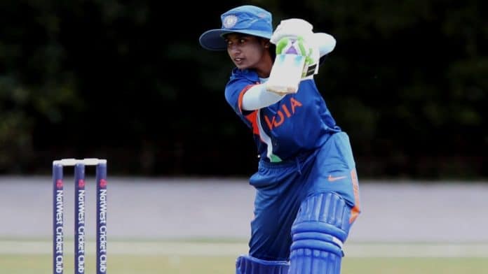 Mitali Raj Indian Women Cricketer Batting